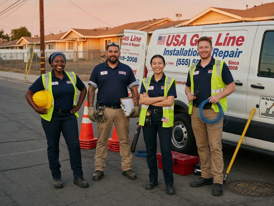 Gas Line Installation company in Hornsby, TN